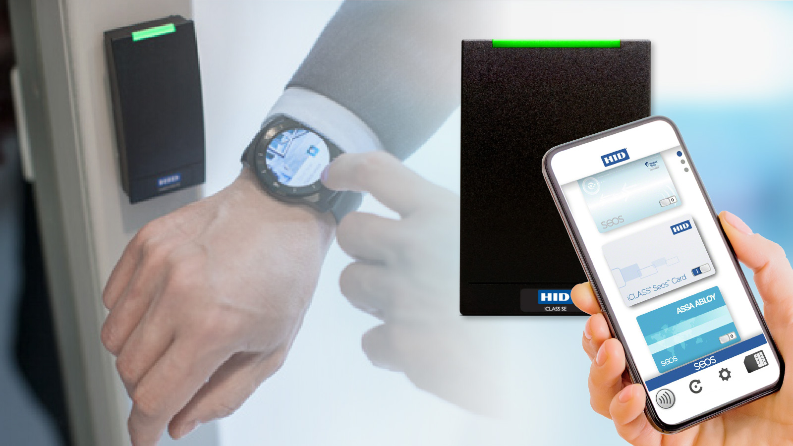 Mobile Access Wearable Watch and Phone Unlocking Doors